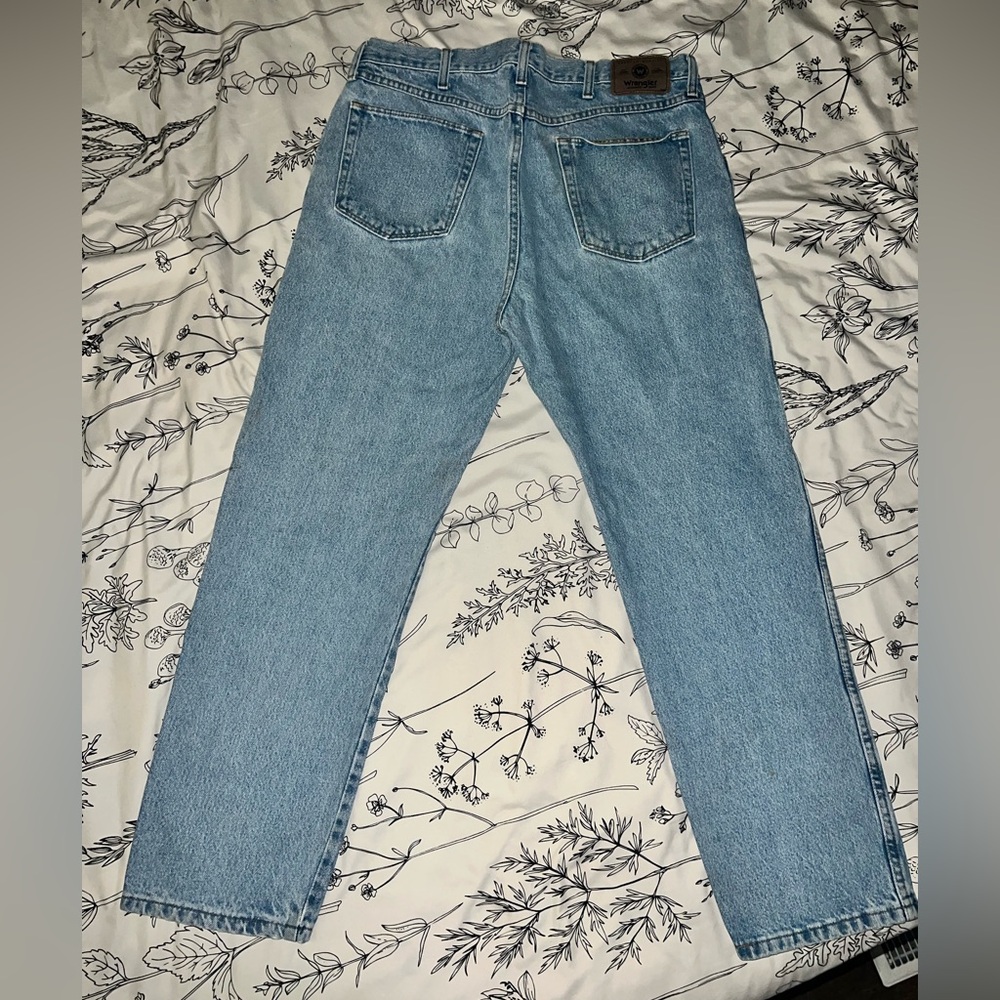 Wrangler Light Blue Straight Jeans